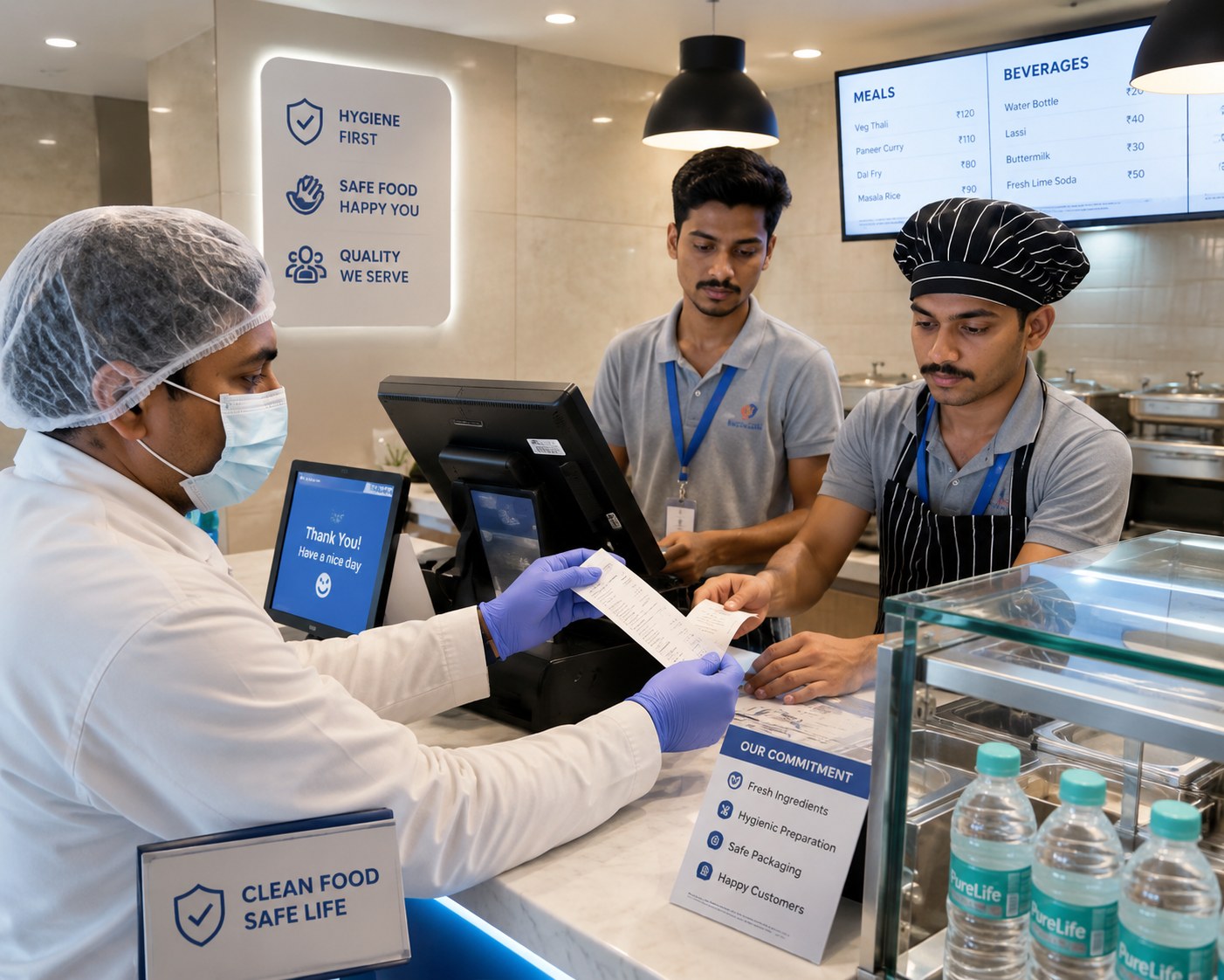 QSR & Institutional Kitchens testing by HydroLabs