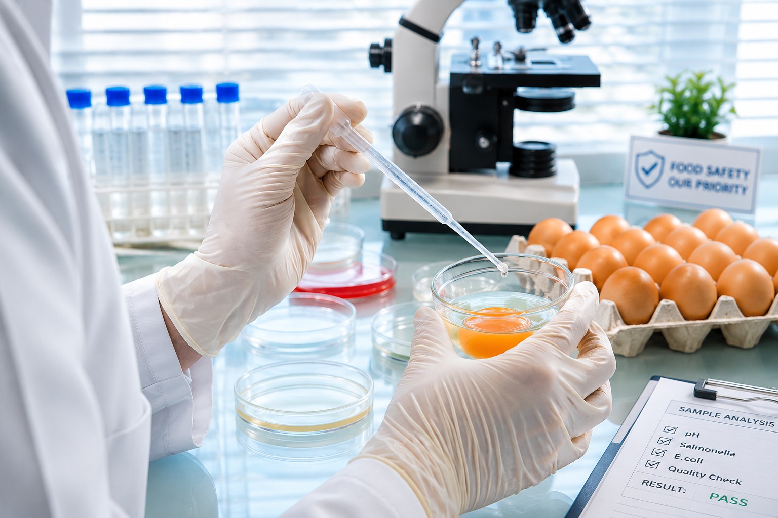 Food testing at HydroLabs