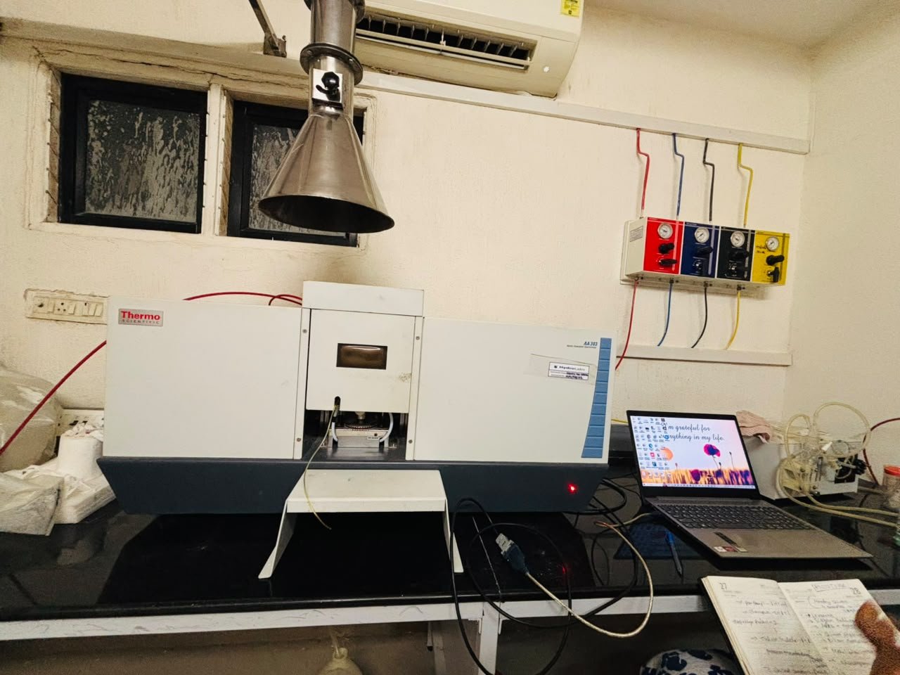 AAS Section at the HydroLabs laboratory