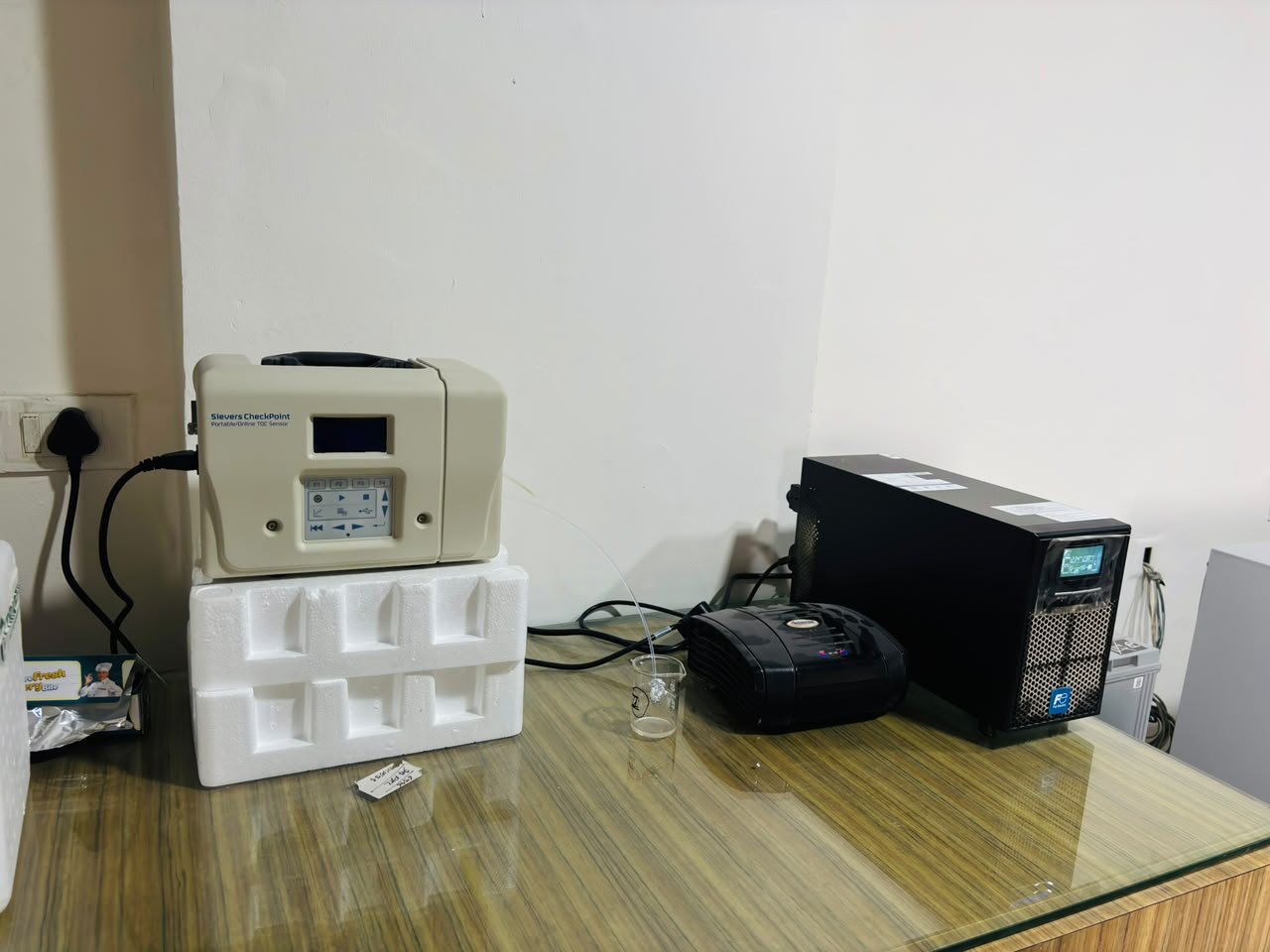 TOC Instrument at the HydroLabs laboratory